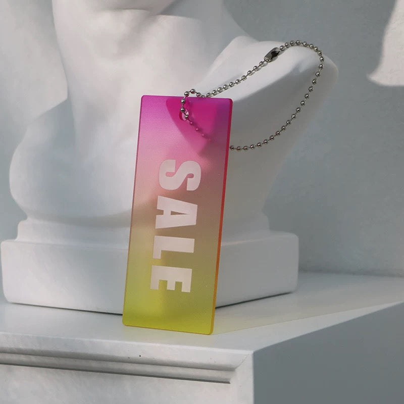 Custom Acrylic Clothing Label