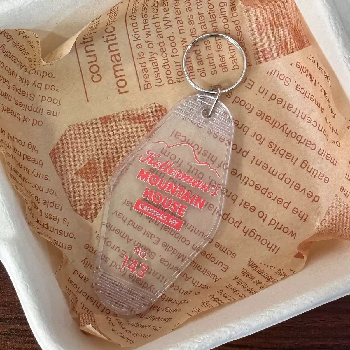 Personalised Keyrings | Transparency Keychains Diamond Shape Souvenir Promo Gifts