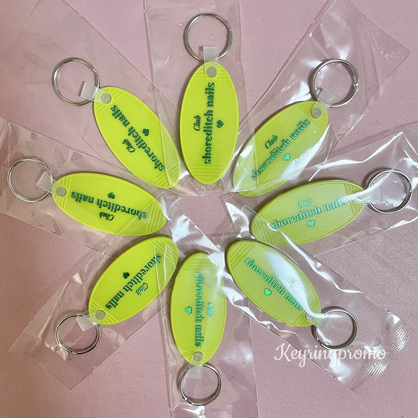 Custom Oval Keyrings | 2025 Personalised Key ring