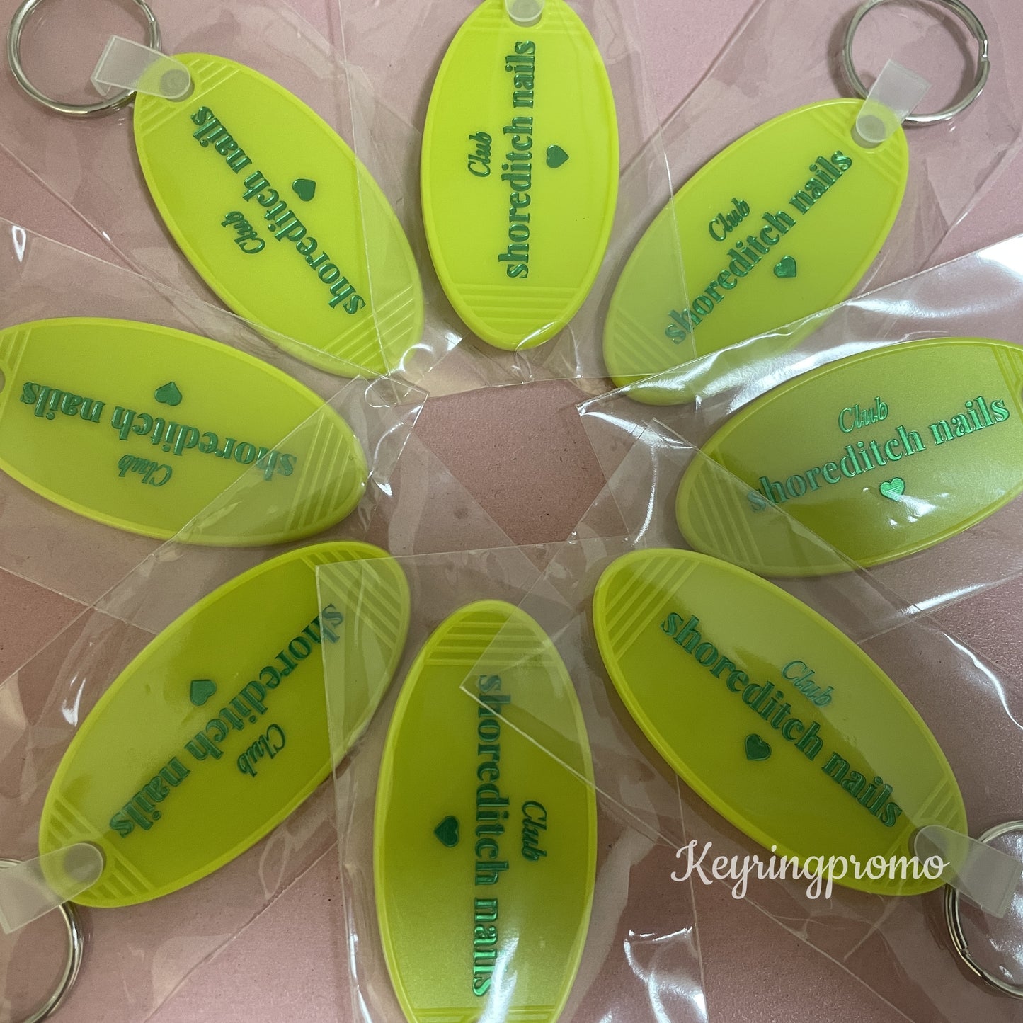 Custom Oval Keyrings | 2025 Personalised Key ring