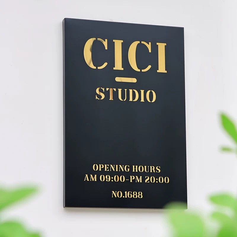 Custom Metal Stainless Sign