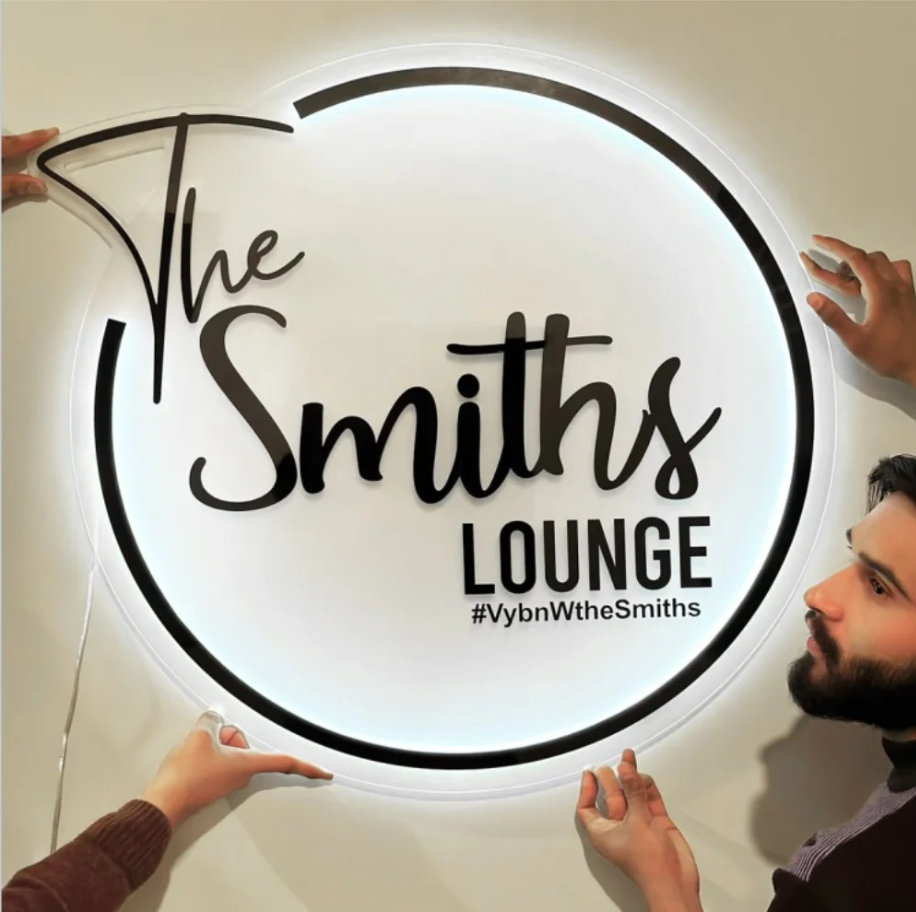 Custom Backlit Sign | Acrylic Sign Business