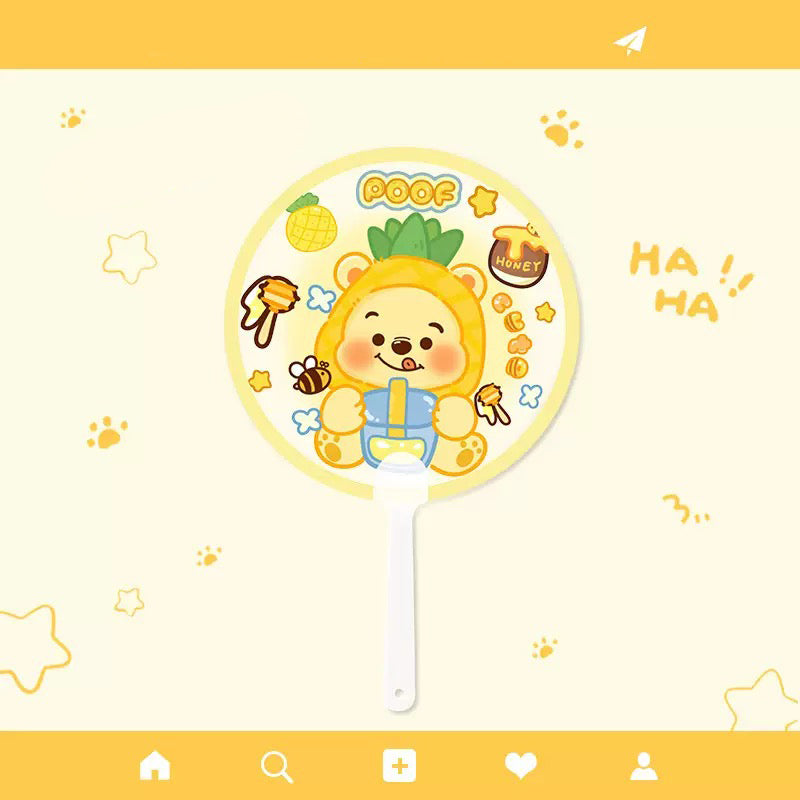 Custom PVC Handheld Fan Summer Gift Promo
