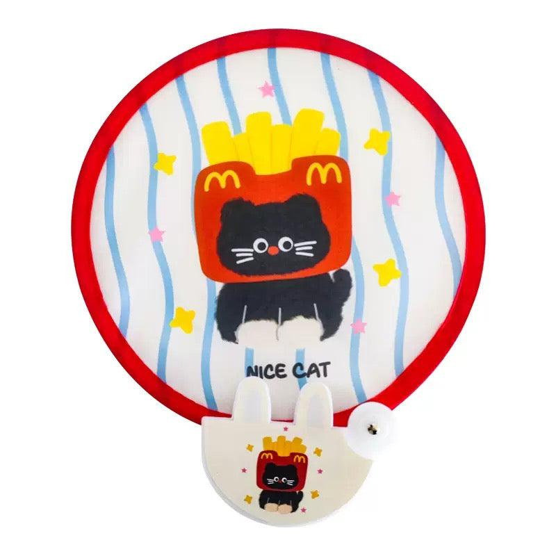 Custom PVC Handheld Fan Summer Gift Promo