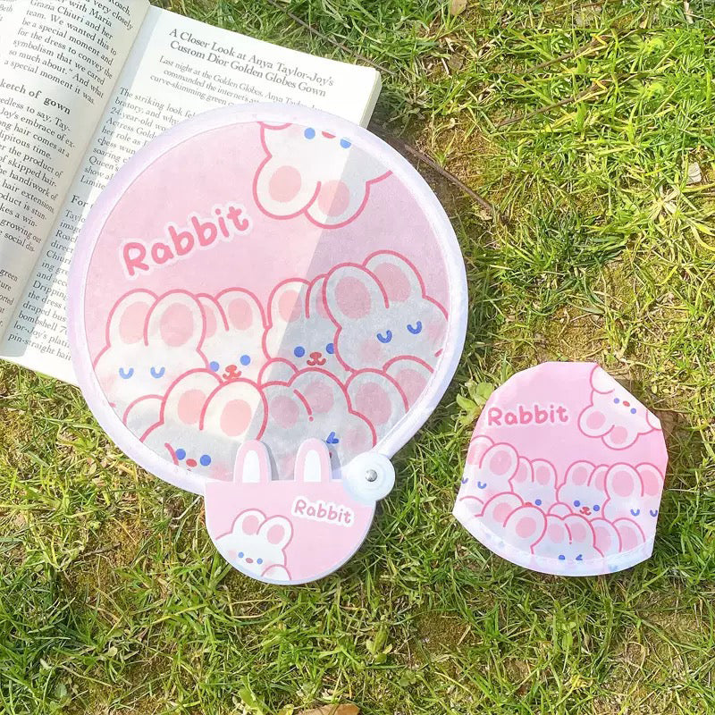 Custom PVC Handheld Fan Summer Gift Promo