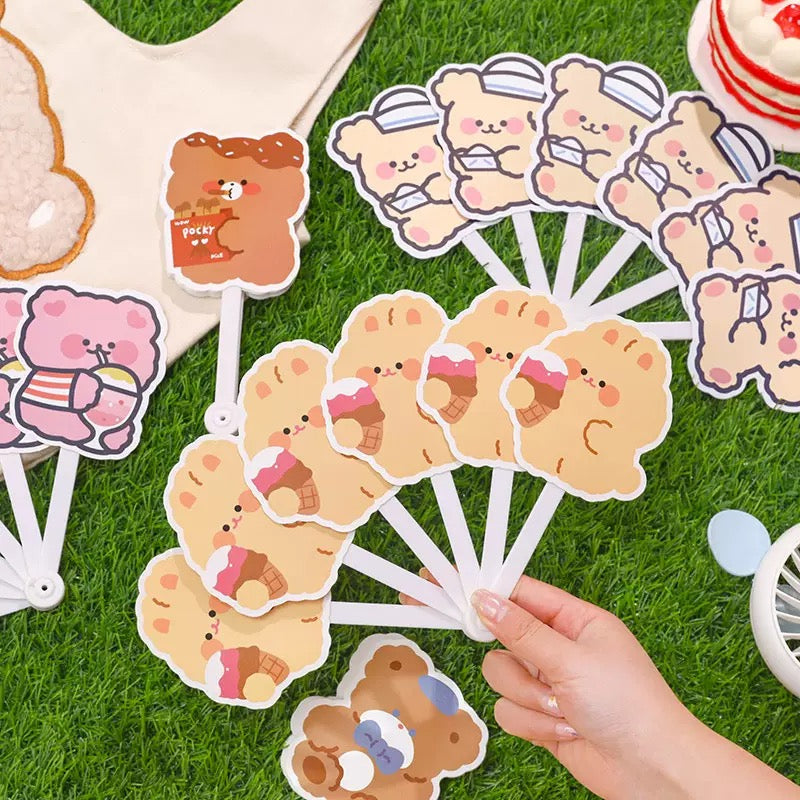 Custom PVC Handheld Fan Summer Gift Promo