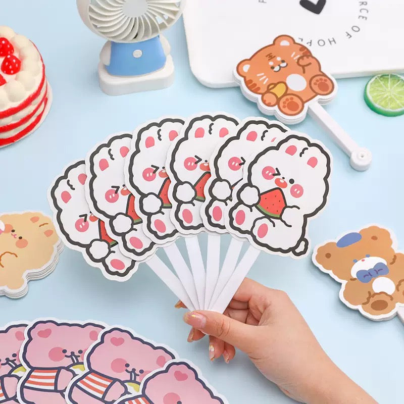 Custom PVC Handheld Fan Summer Gift Promo