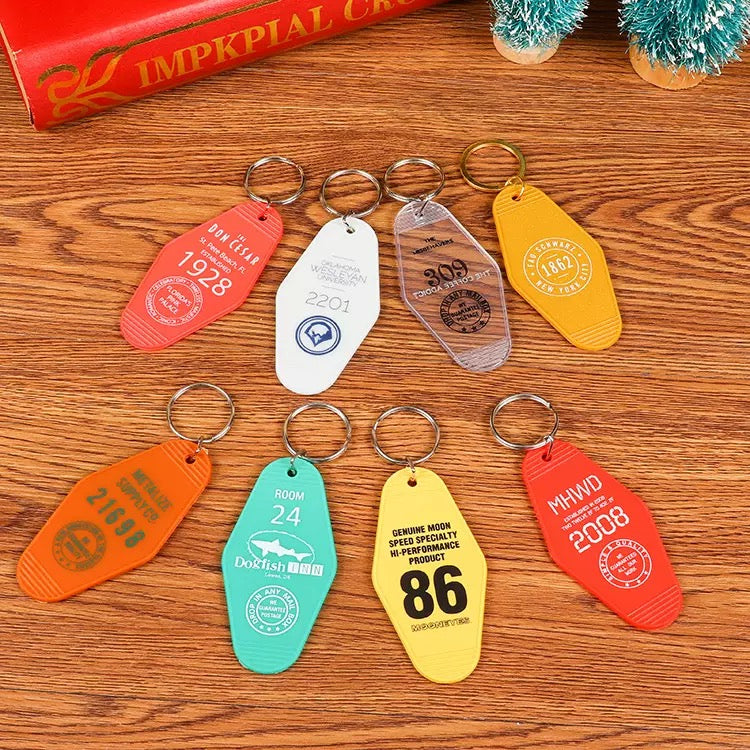 Custom Hotel Keychain | Any Logo & Design