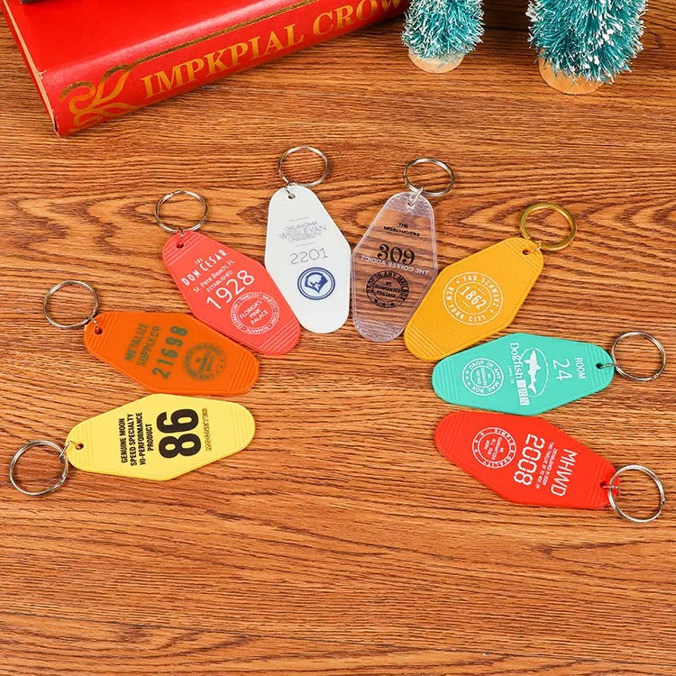 Custom Hotel Keychain | Any Logo & Design