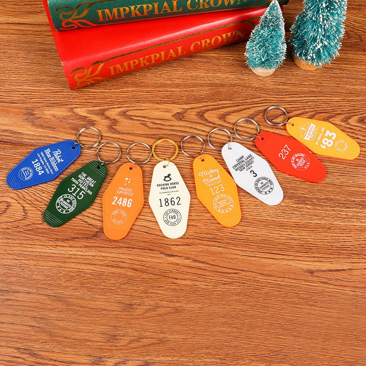 Custom Hotel Keychain | Any Logo & Design