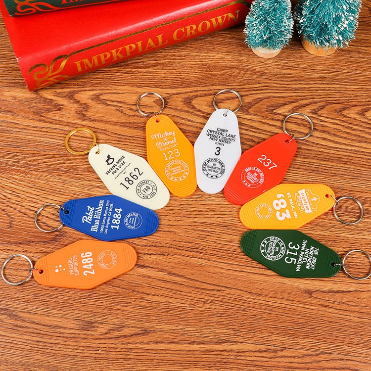 Custom Hotel Keychain | Any Logo & Design