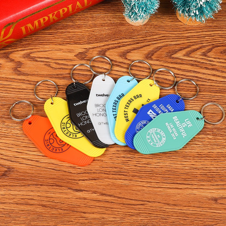 Custom Hotel Keychain | Any Logo & Design