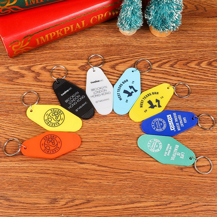 Custom Hotel Keychain | Any Logo & Design