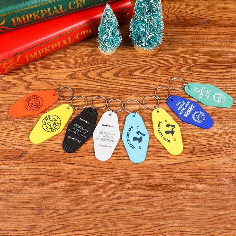 Custom Hotel Keychain | Any Logo & Design