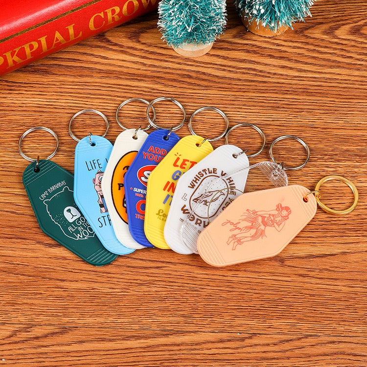 Custom Hotel Keychain | Any Logo & Design