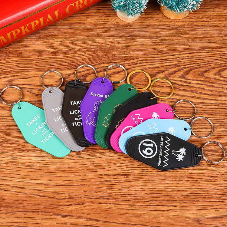 Custom Hotel Keychain | Any Logo & Design