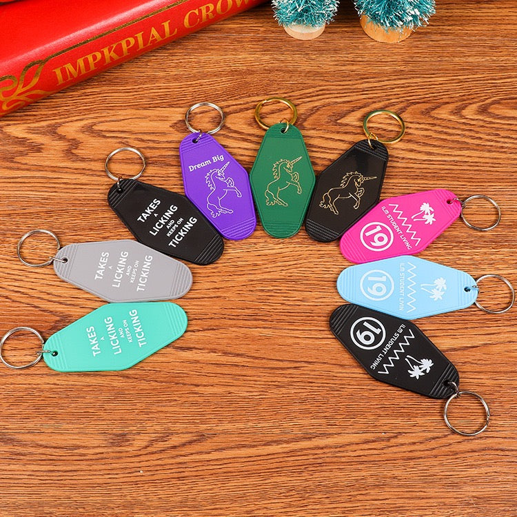 Custom Hotel Keychain | Any Logo & Design