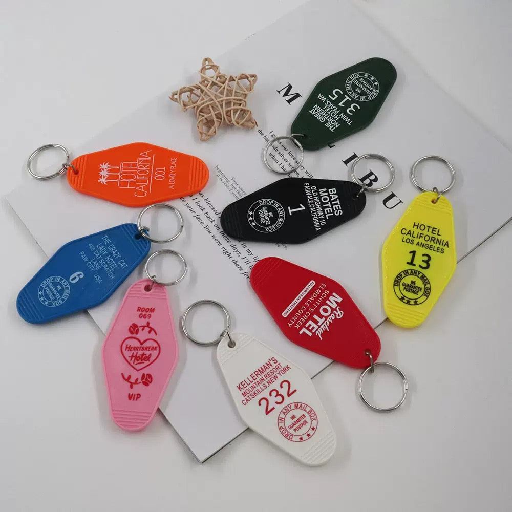 Custom Hotel Keychain | Any Logo & Design