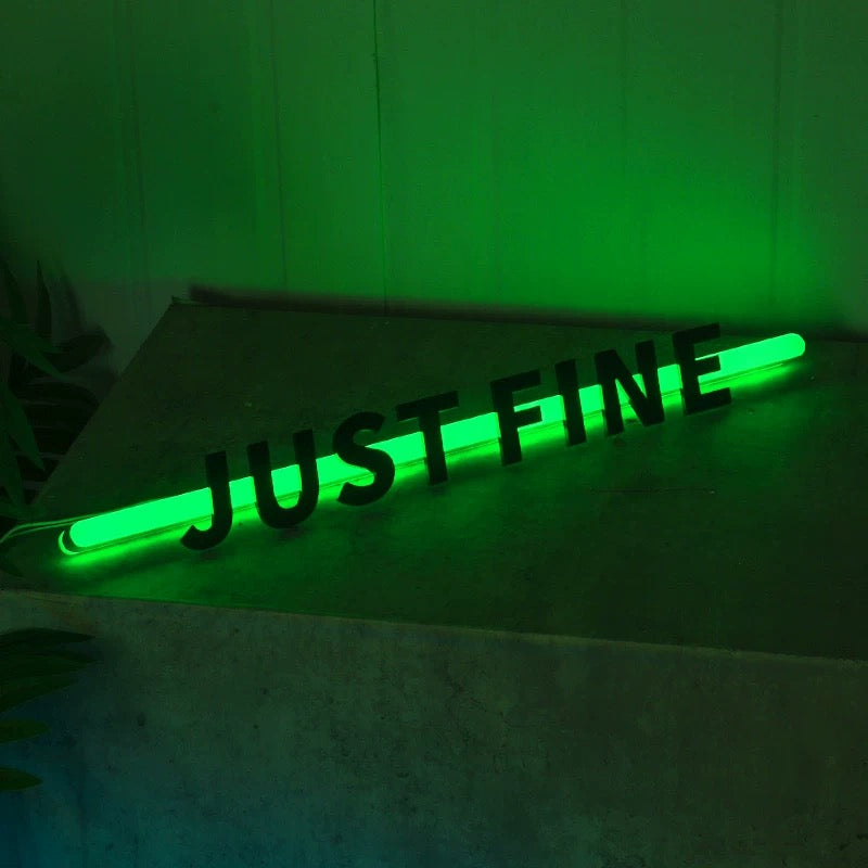 Custom Color LED Tube Signs