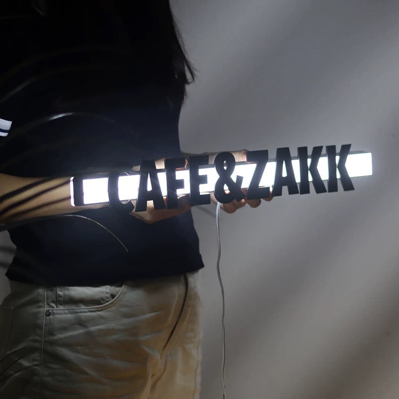 Custom Color LED Tube Signs