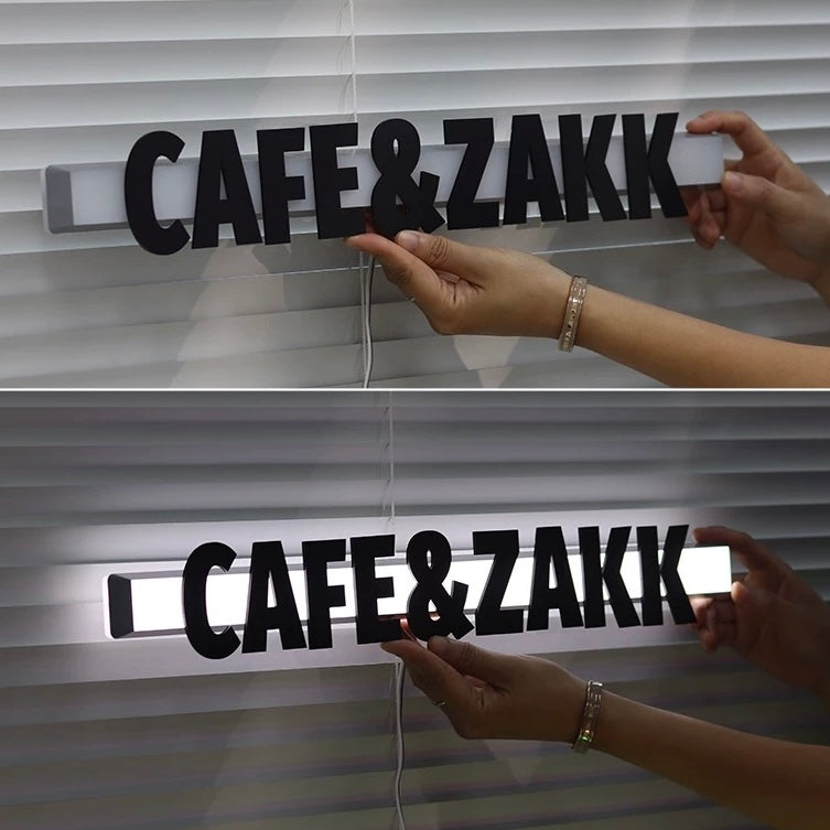 Custom Color LED Tube Signs