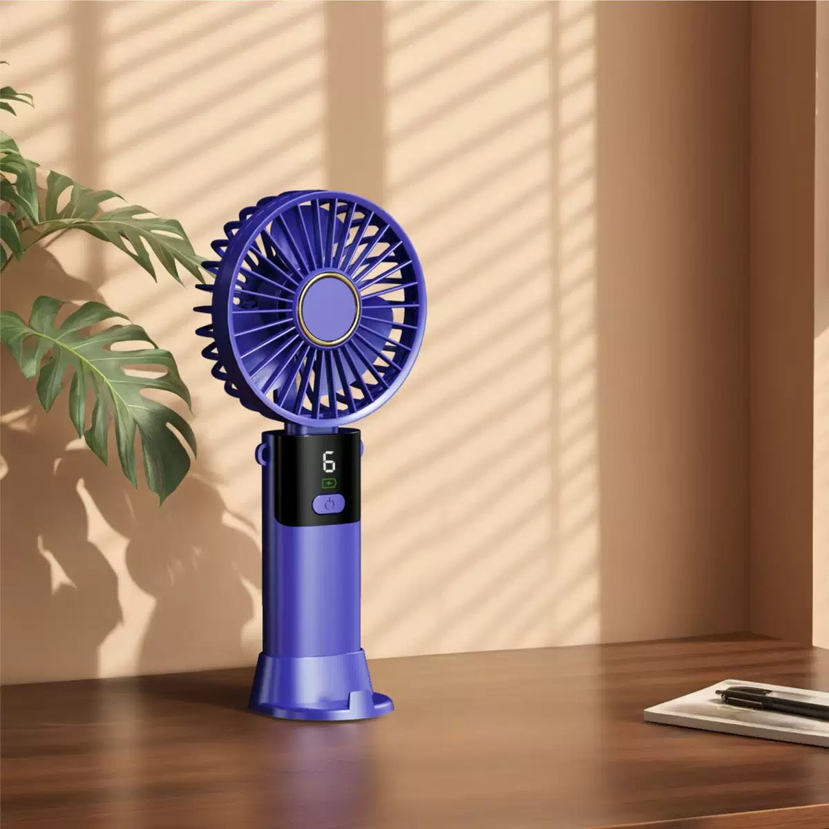 Custom Fan 6 Gears With Digital Display - High Speed