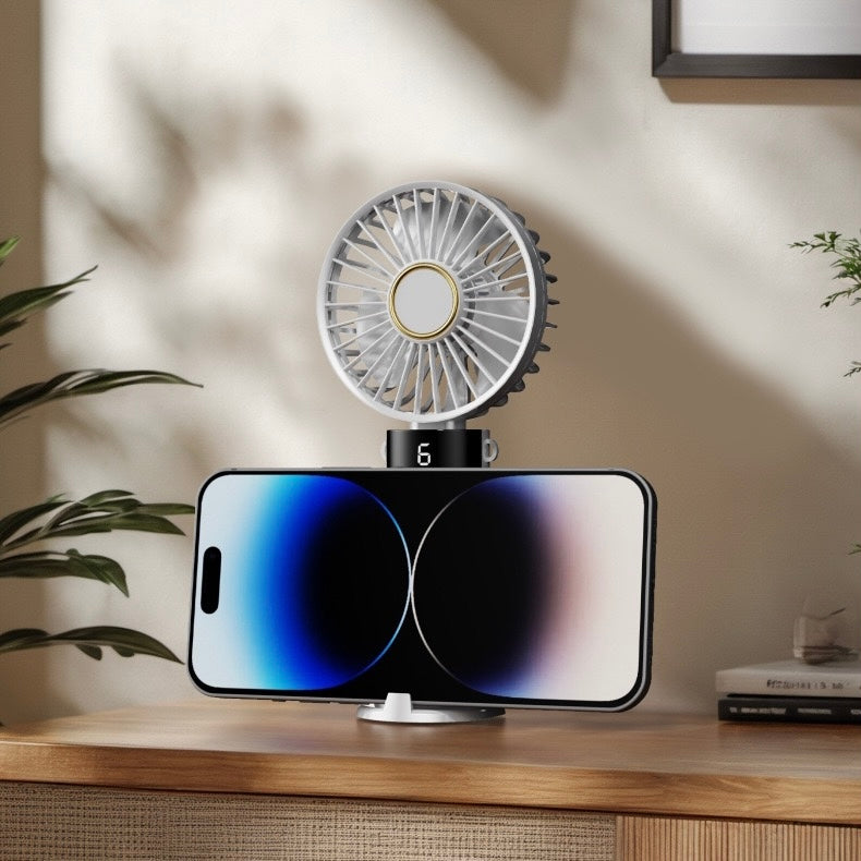 Custom Fan 6 Gears With Digital Display - High Speed