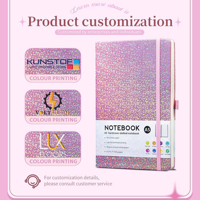 Custom Notebooks 6 Colors Promo Gift