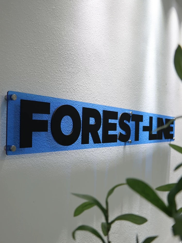 Custom Rectangle Acrylic Logo Sign