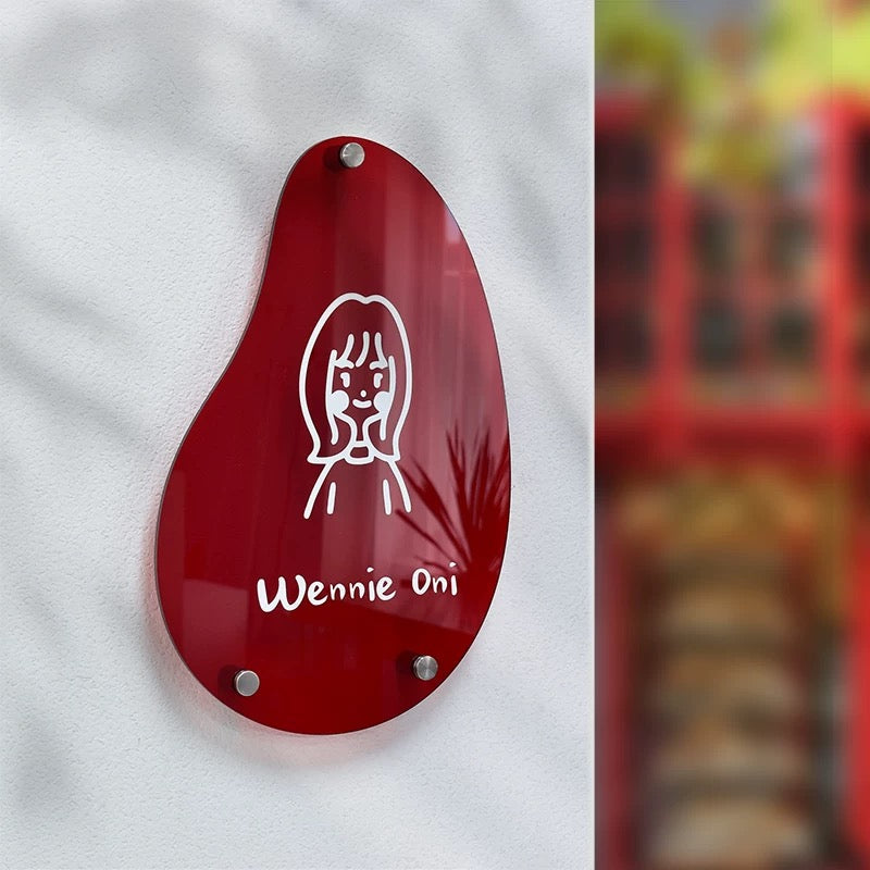 Custom Acrylic Sign Any Shape