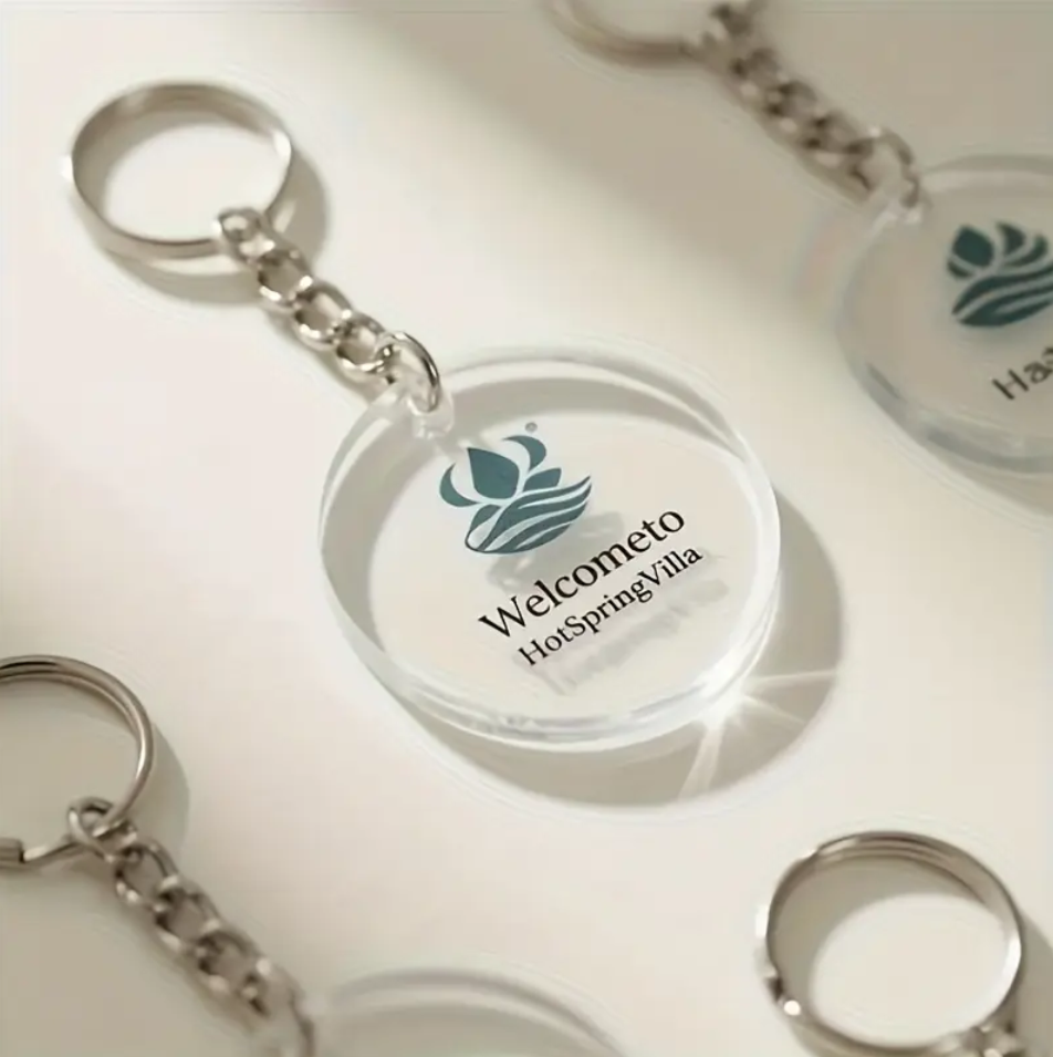 Custom Bulk Wholesale Cute Key Chain Acrylic keyring