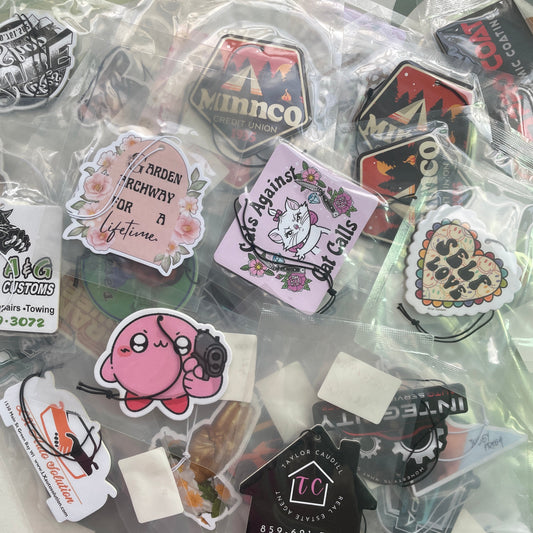Custom Air Fresheners for Business: A Sweet Scent of Success