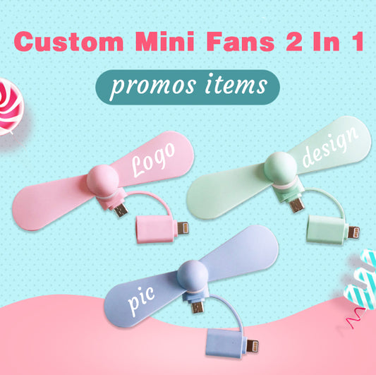 New Mini Portable Handy Led Custom Message Battery Fan Battery Powerful Fan Party Favor Led Glow Light up Message Fan