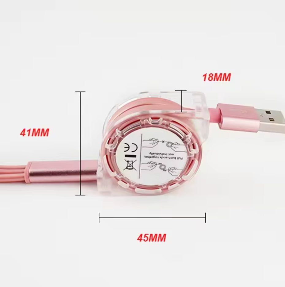 Custom 3 in 1 Charging Cable