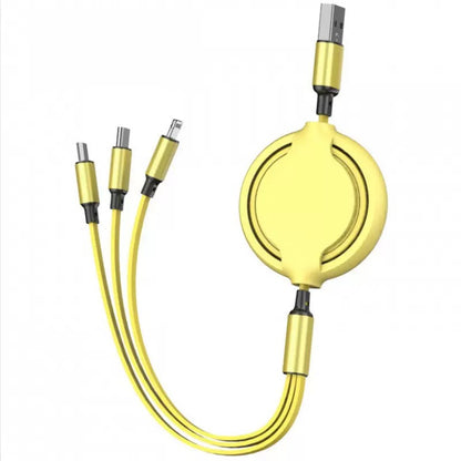 3 in 1 Charging Cable | Custom Logo For Iphone/Type C/Android