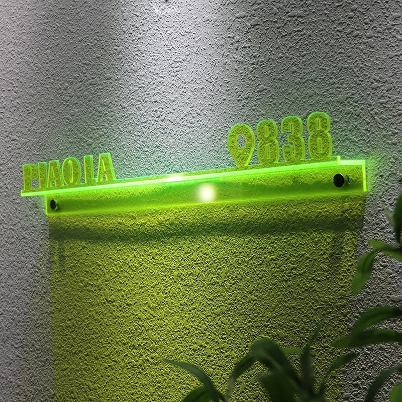 Custom Acrylic Doorplate Door Sign