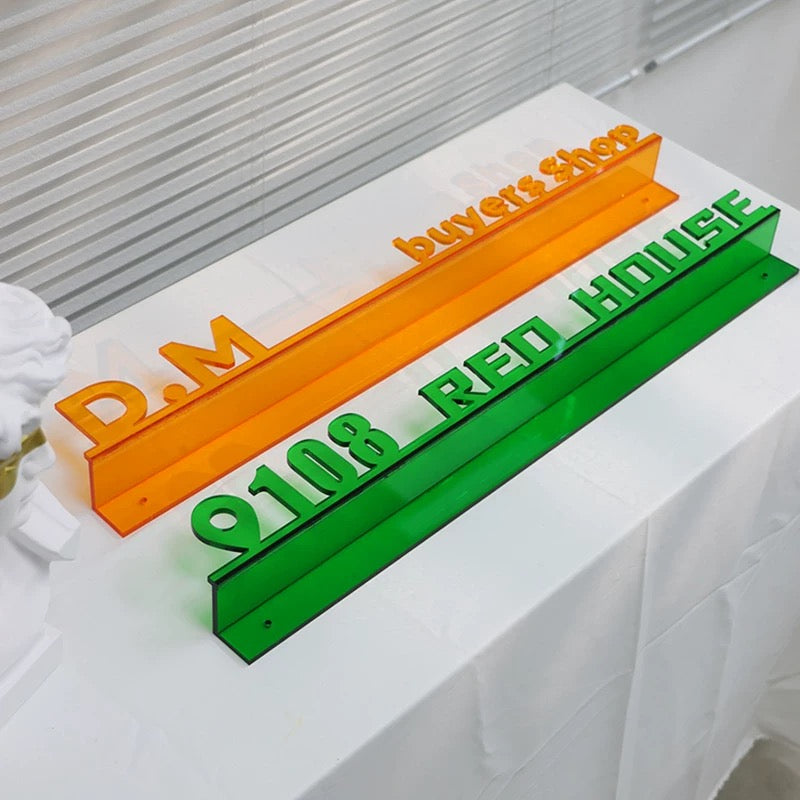 Custom Acrylic Doorplate Door Sign