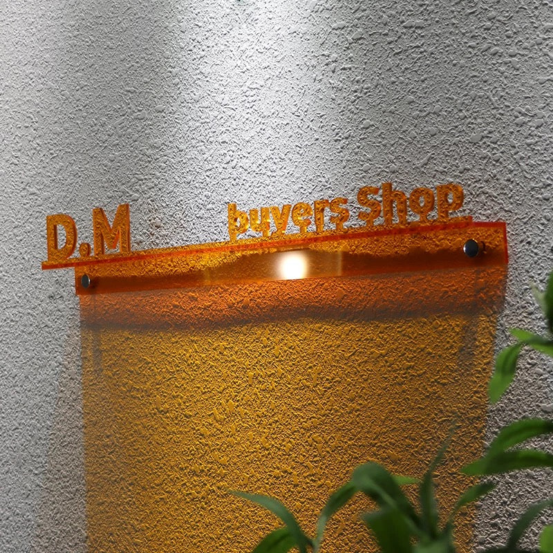 Custom Acrylic Doorplate Door Sign