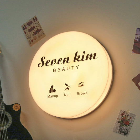 Custom Sign Box With Lighting