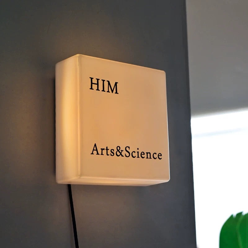 Custom Sign Box With Lighting