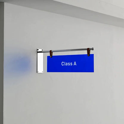 Custom Business Side Baffle Sign