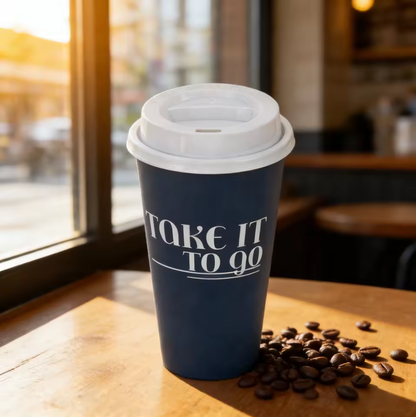 Custom Paper Cup With Lid