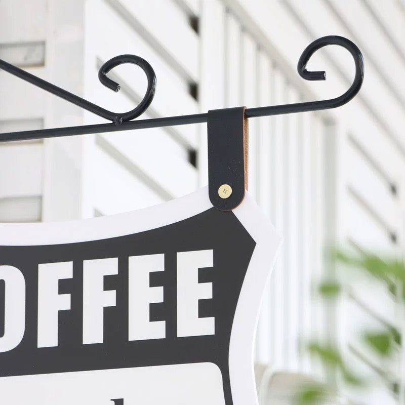 Custom Cafe Side Sign Coffee Shop