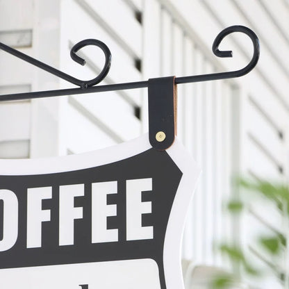 Custom Cafe Side Sign Coffee Shop