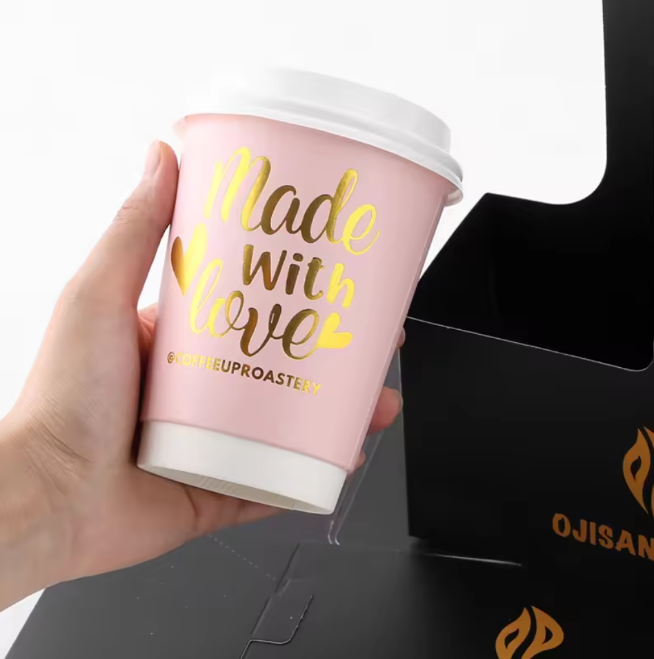 Custom Paper Cup With Lid