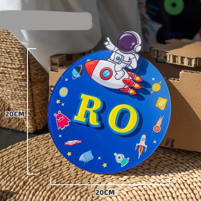 Custom Cute Acrylic Door Plate Outdoor