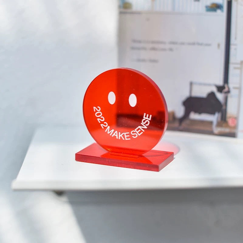 Custom Acrylic Table Stand Desk Base