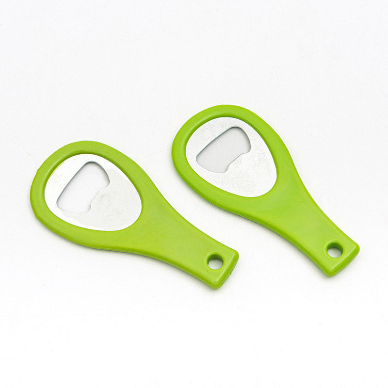 Custom Bottle Opener Metal Zinc Alloy Bar Beer Bottle Opener Keychain Black 2d 3D Logo Letter Soft Enamel Key Chain Opener