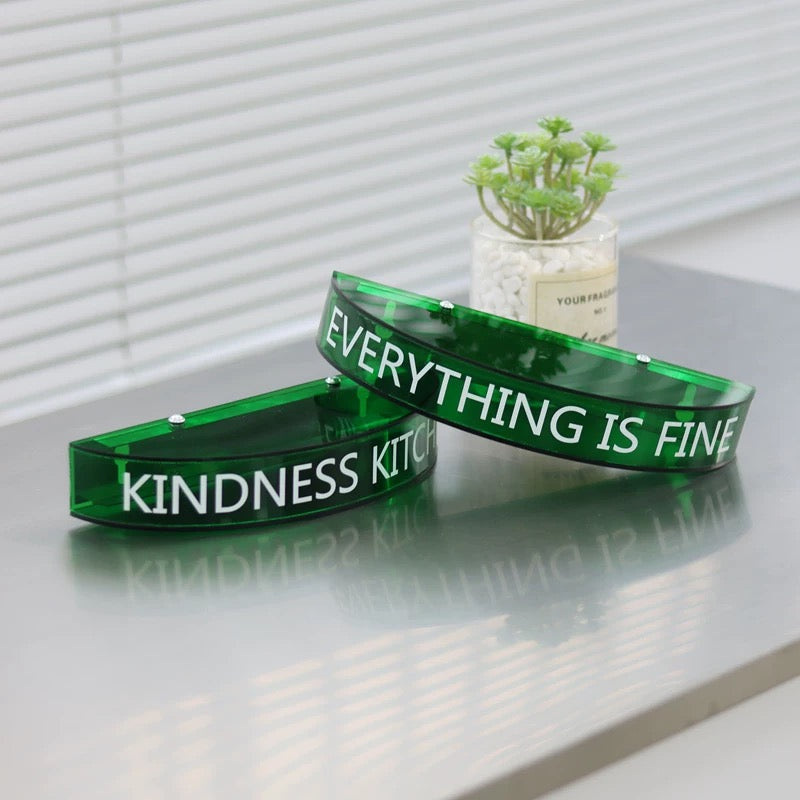 Custom Color Acrylic Box Decoration