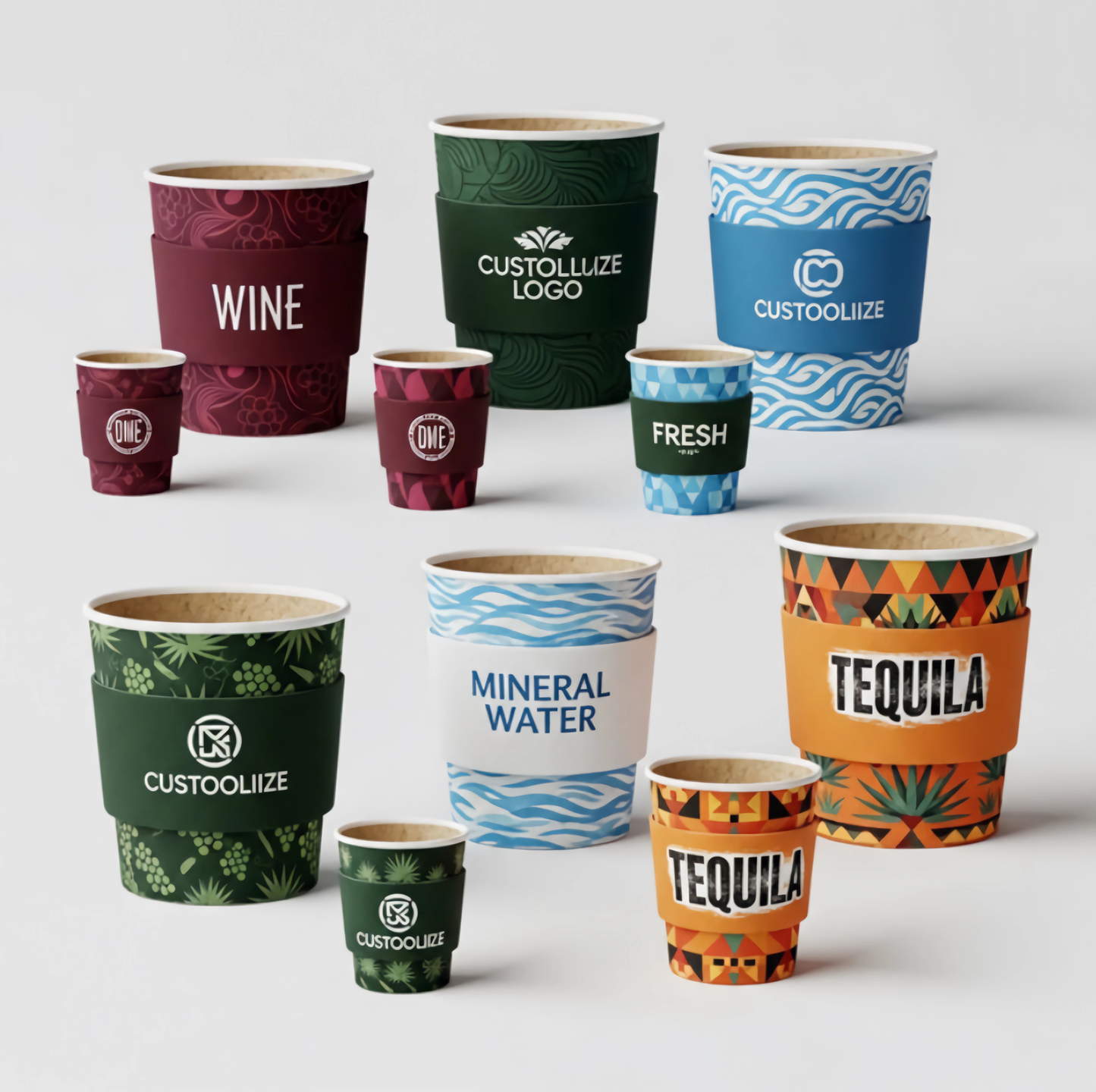 Custom Coffee Sleeves